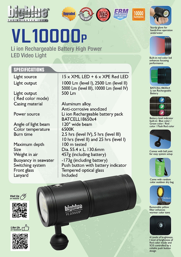 Video/Photo 11,000-Lumen Light - VL11000P - Image 3